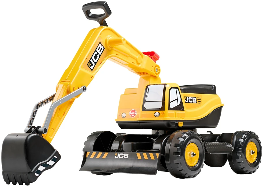 FALK Koparka JCB Modelis Su Rotuojančia Žarna Geltona
