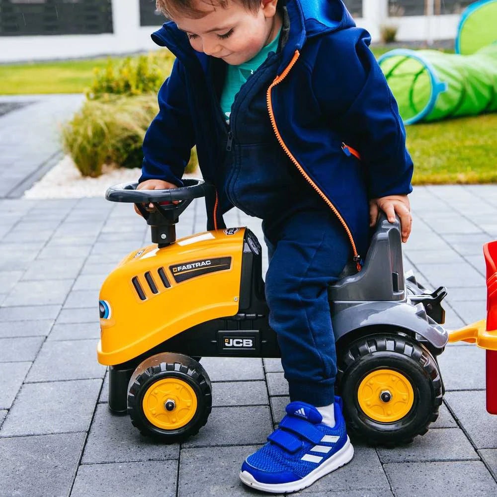 Falk Traktorius JCB Su Priekaba Oranžinis