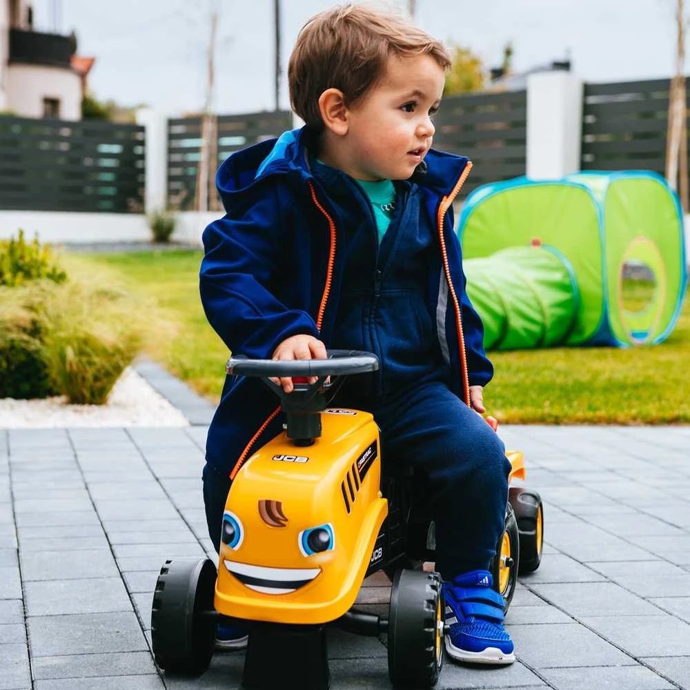 Falk Traktorius JCB Su Priekaba Oranžinis