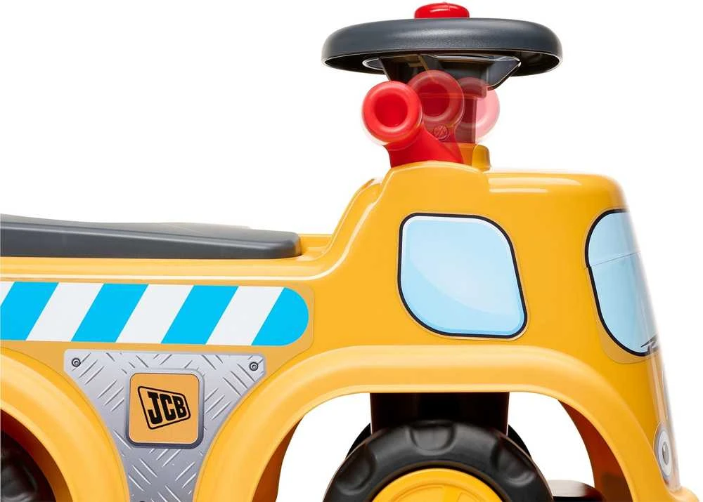 FALK JCB statybinis sunkvežimis su priekaba ir priedais