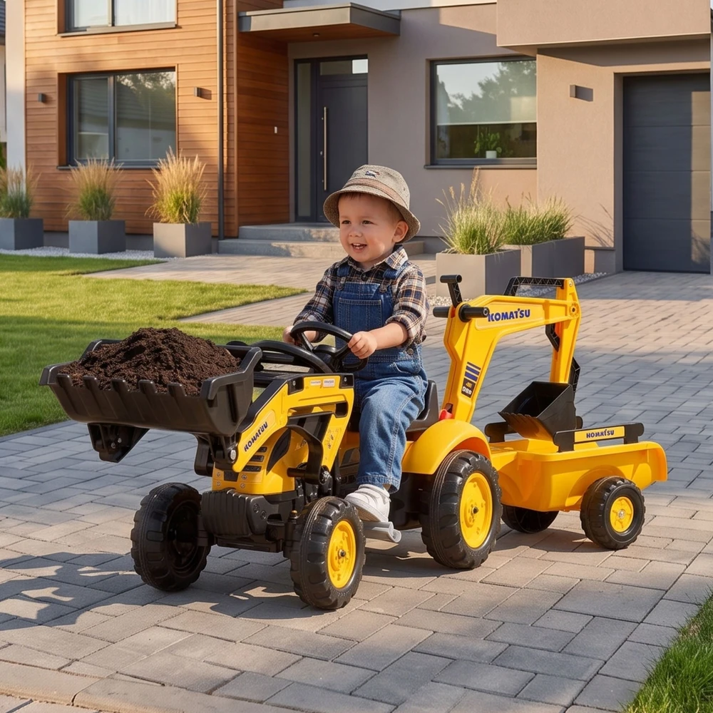 FALK Komatsu pedalinis traktorius