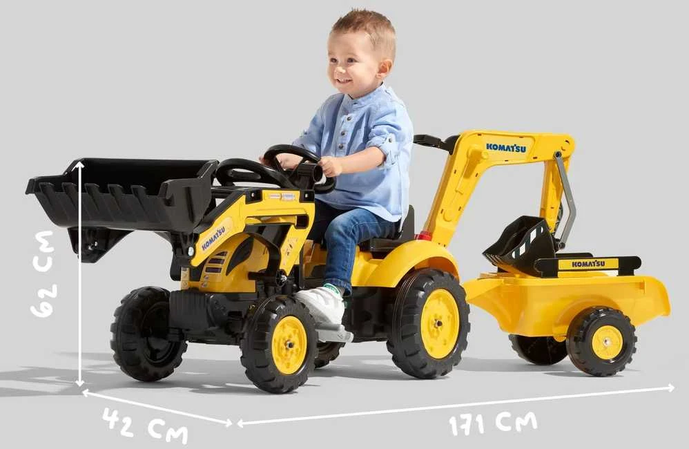 FALK Komatsu pedalinis traktorius