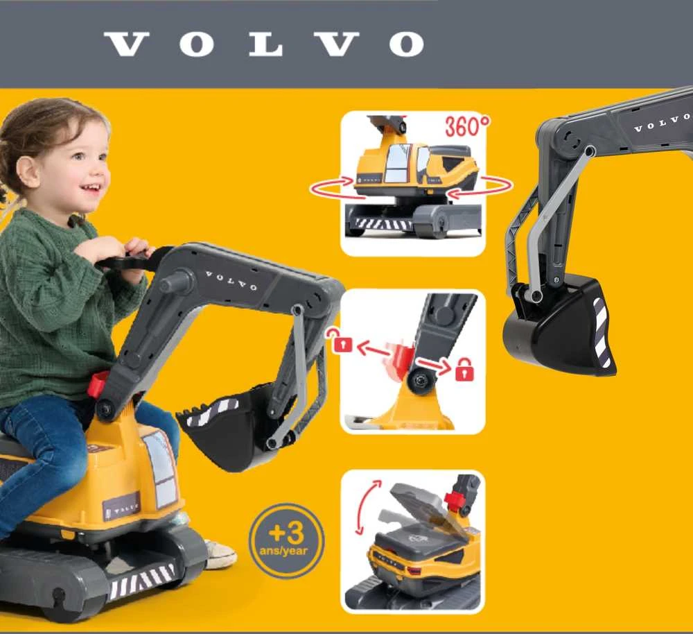 FALK Volvo šarnyrinis ekskavatorius 141