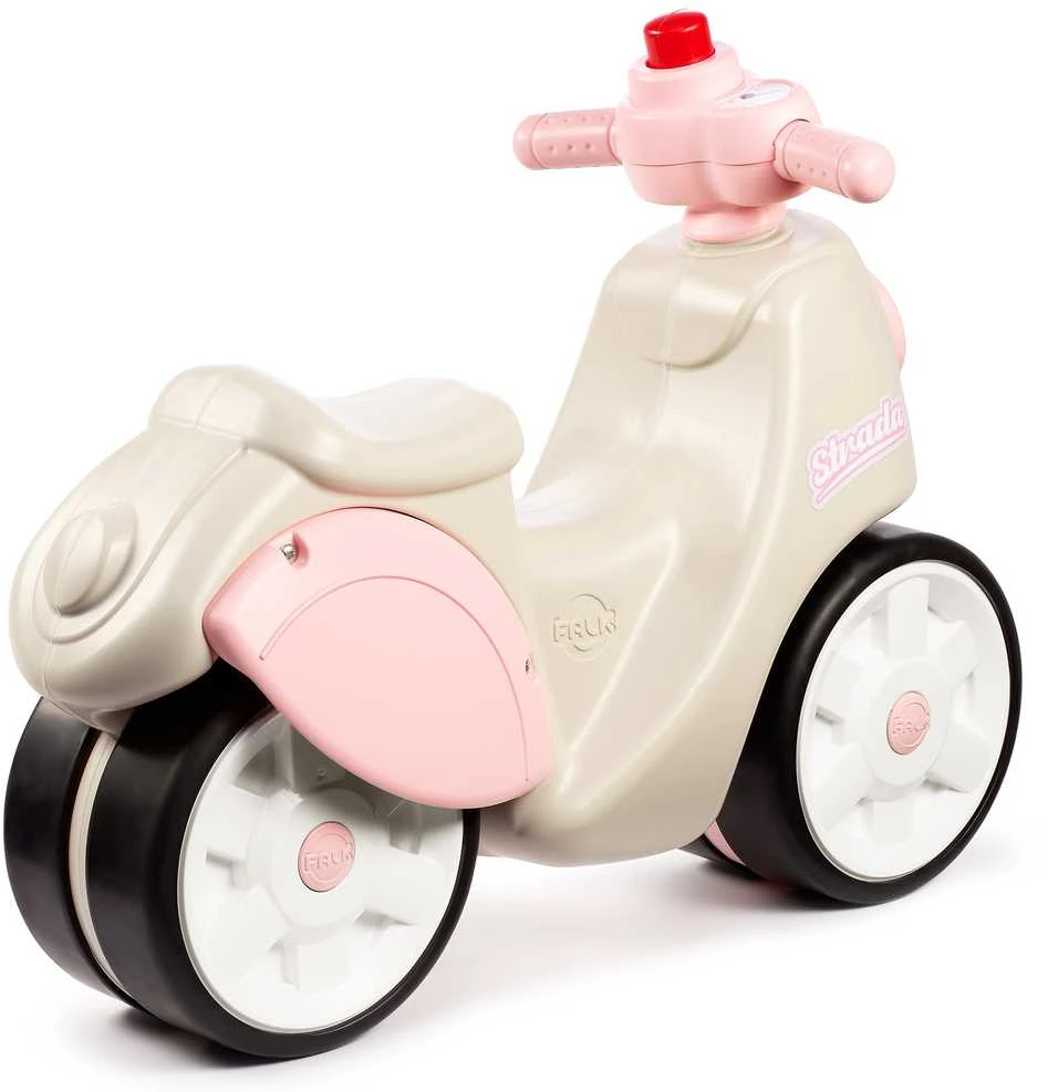 „Falk Scooter Strada Retro Ride“ mergaitei ramioms padangoms nuo vienerių metų