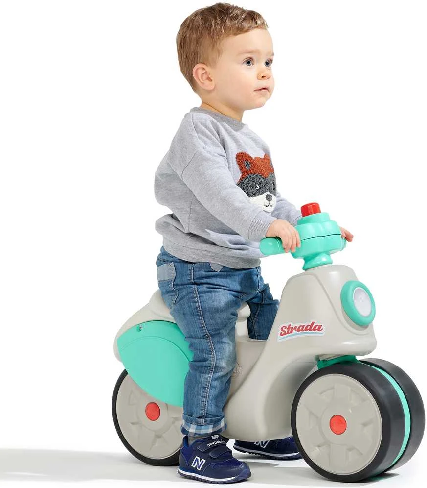 Falk Vaikiškas motoroleris Strada Retro, tylūs ratai
