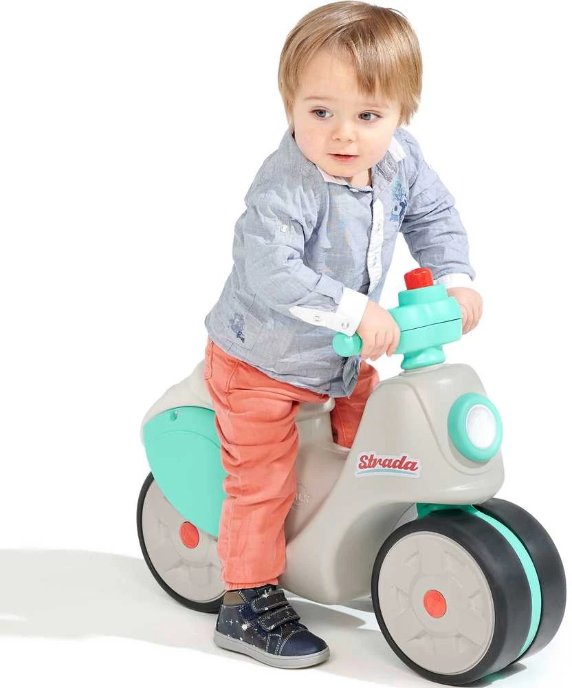 Falk Vaikiškas motoroleris Strada Retro, tylūs ratai