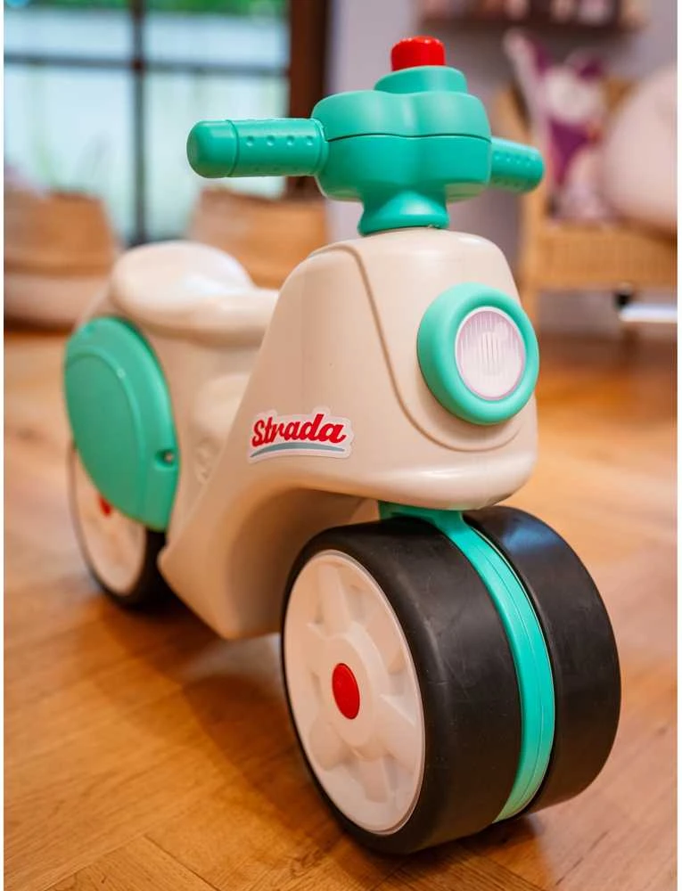 Falk Vaikiškas motoroleris Strada Retro, tylūs ratai