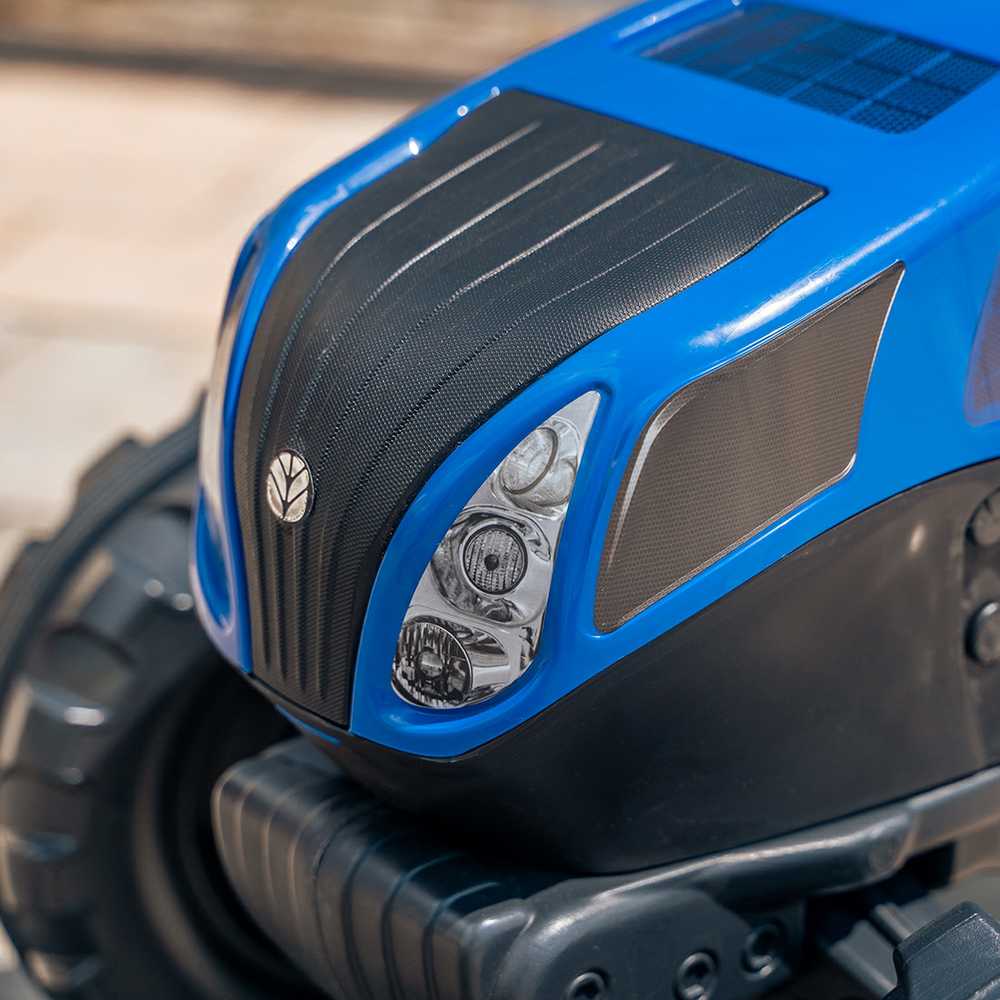 FALK pedalinis traktorius New Holland su priekaba