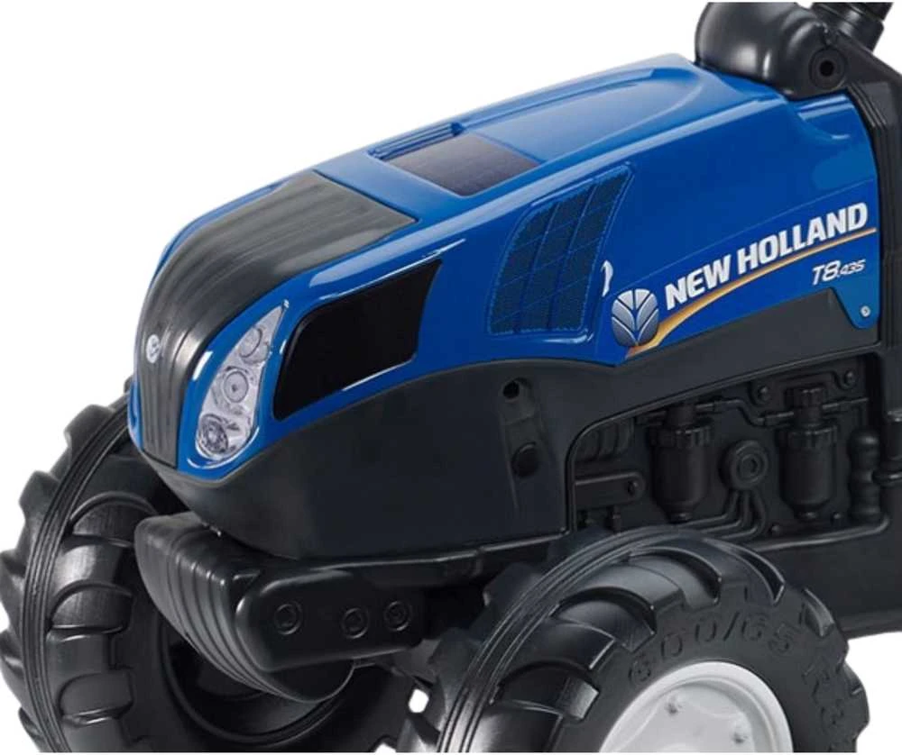 FALK New Holland T8 pedalinis traktorius su priekaba 3-7 metų vaikams