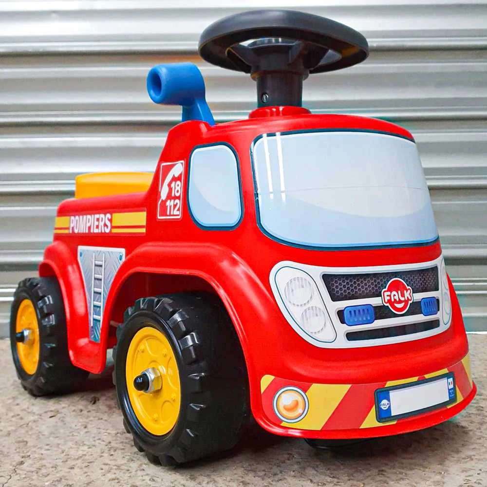 „Falk“ vairavimo gaisrų gesinimo automobilis su ragu 1 metus