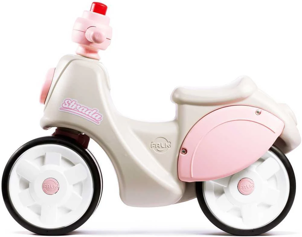 „Falk Scooter Strada Retro Ride“ mergaitei ramioms padangoms nuo vienerių metų