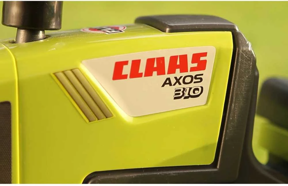 FALK traktoriukas su priekaba Baby Claas Axos 310 žalias