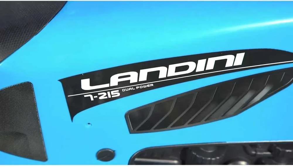 Pedalinis traktorius FALK Landini mėlynas