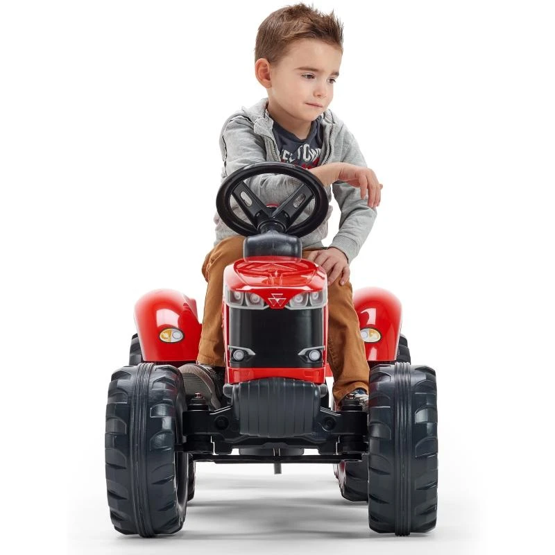 FALK traktorius Massey Ferguson Raudona ant pedalų su priekaba nuo 3 metų