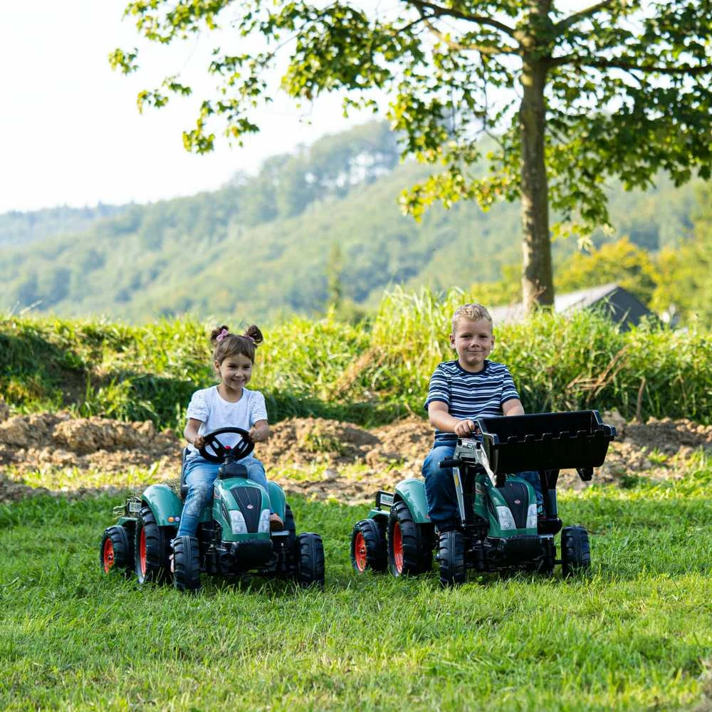 Falk Farm Lander Minamas pedalinis traktorius su priekaba