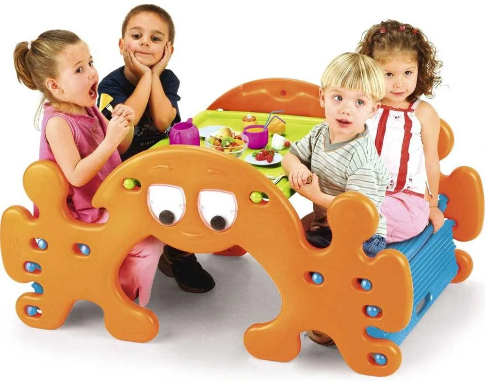 FEBER 2in1 didelis pikniko staliukas sūpynės Ghost