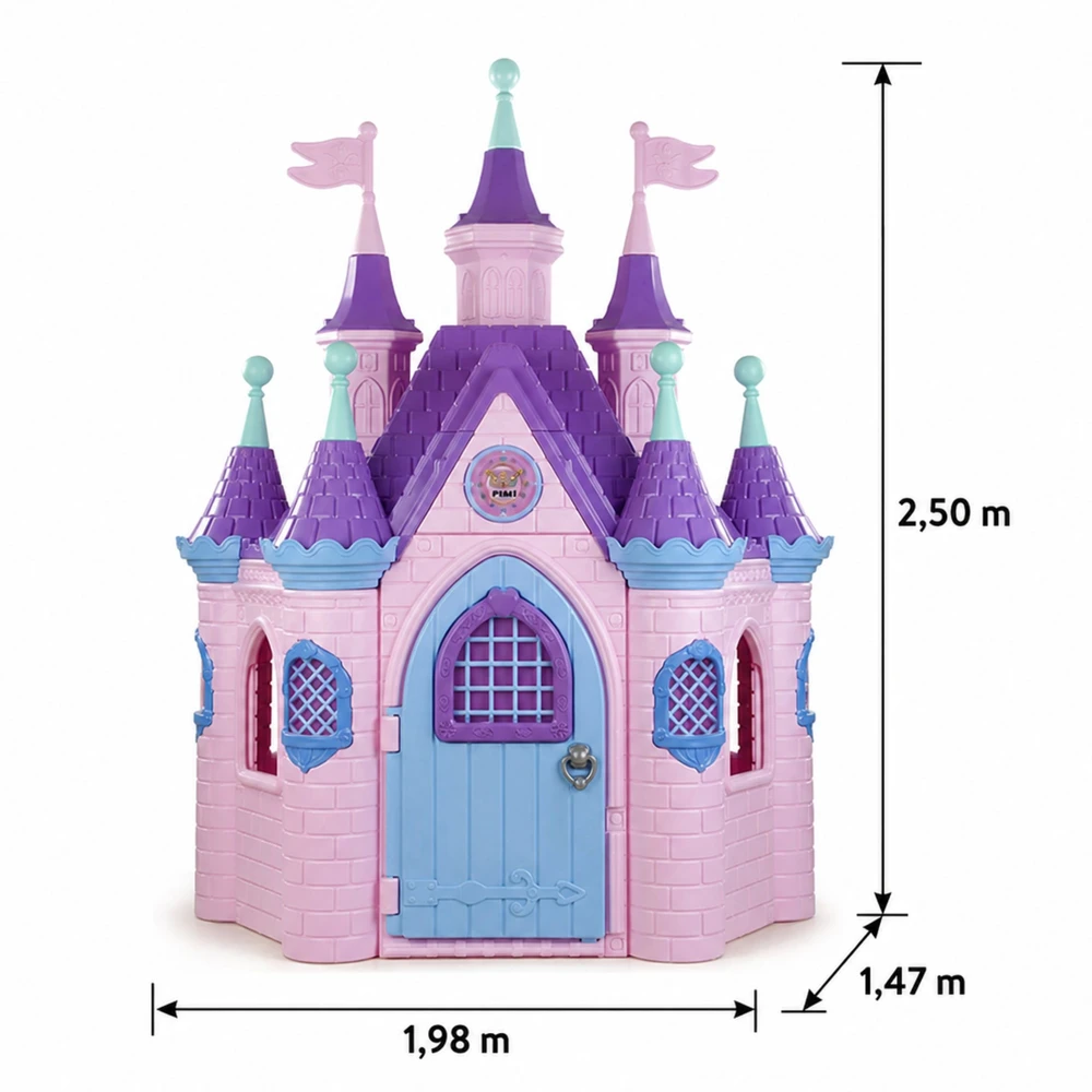 Žaidimų namelis vaikams princesės rūmai FEBER