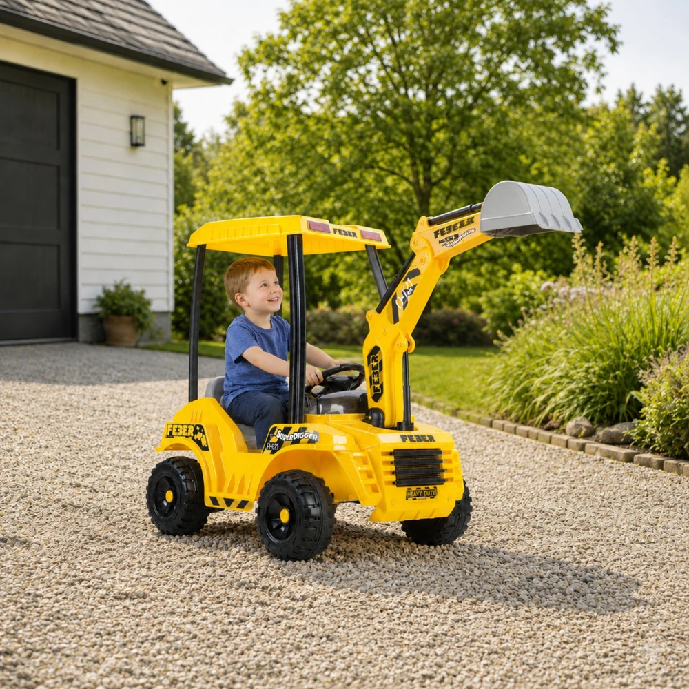 FEBER akumuliatorinis ekskavatorius Super Digger Improved LT 12V
