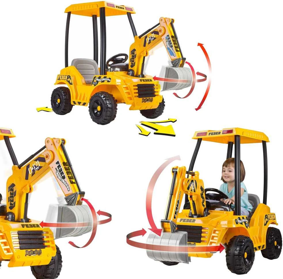 FEBER akumuliatorinis ekskavatorius Super Digger Improved LT 12V