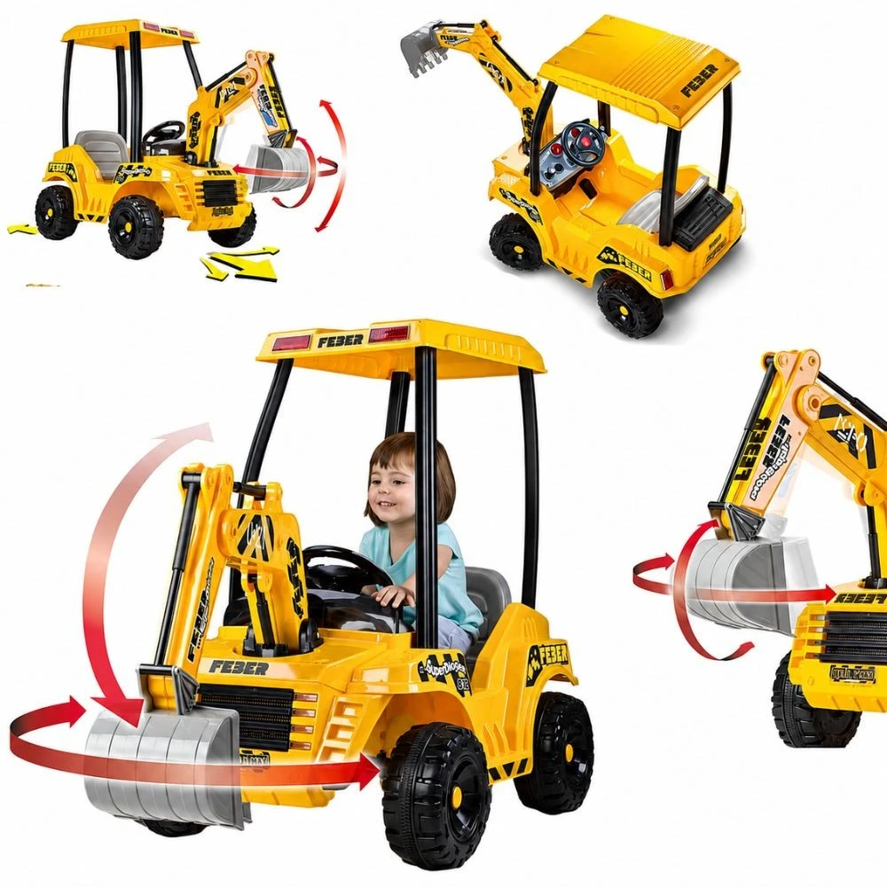 FEBER akumuliatorinis ekskavatorius Super Digger Improved LT 12V