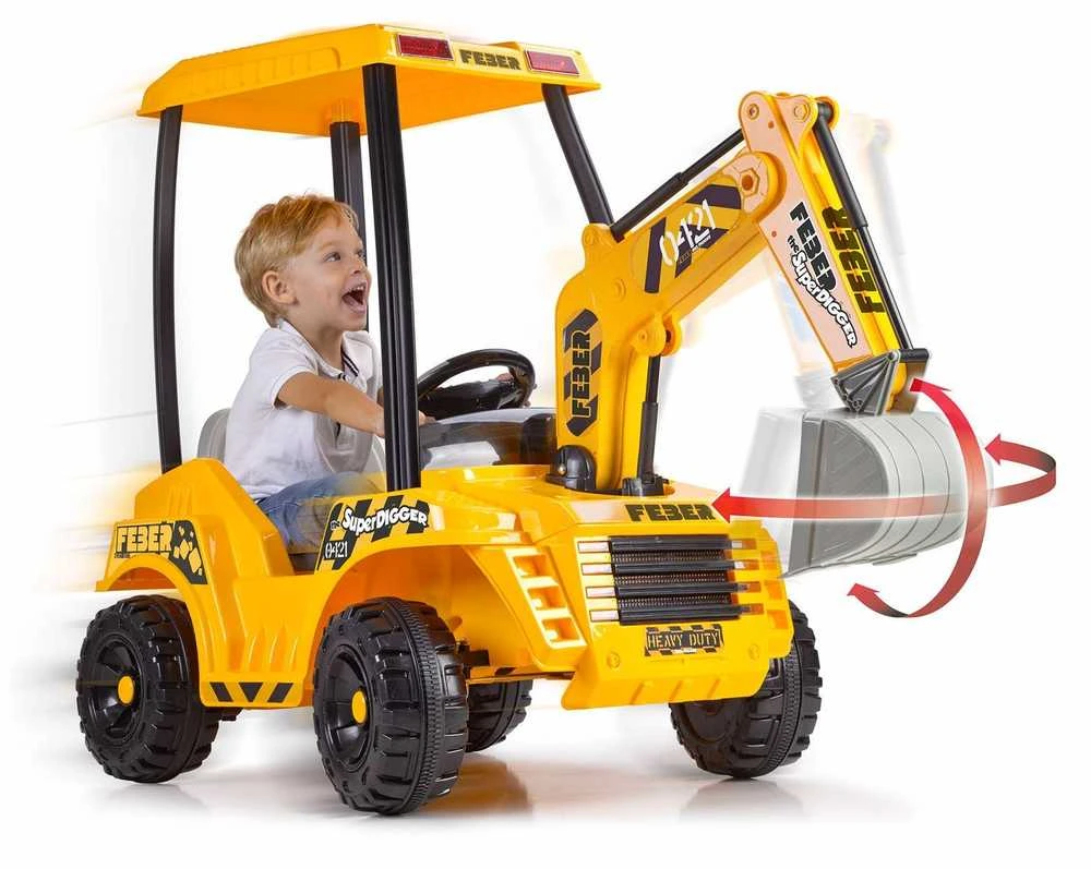 FEBER akumuliatorinis ekskavatorius Super Digger Improved LT 12V