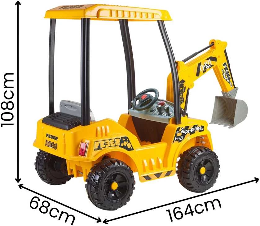 FEBER akumuliatorinis ekskavatorius Super Digger Improved LT 12V