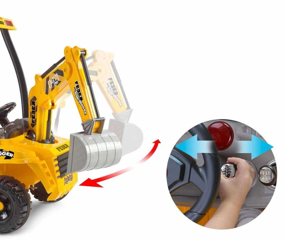 FEBER akumuliatorinis ekskavatorius Super Digger Improved LT 12V
