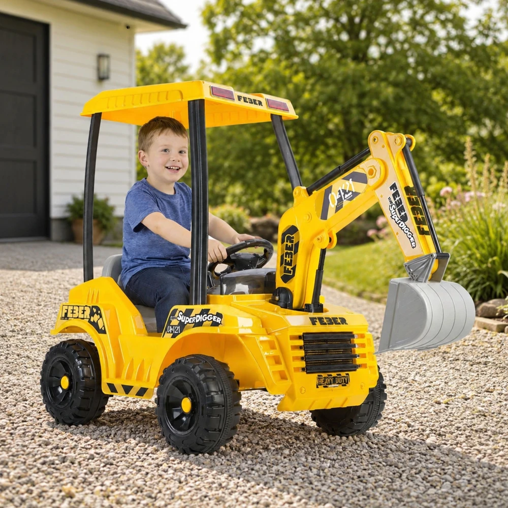 FEBER akumuliatorinis ekskavatorius Super Digger Improved LT 12V