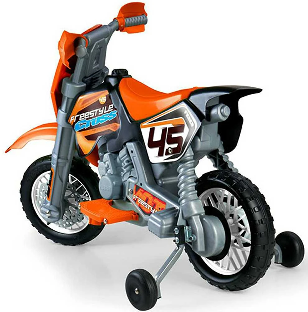 Elektrinis vaikiškas motociklas FEBER Cross 6V