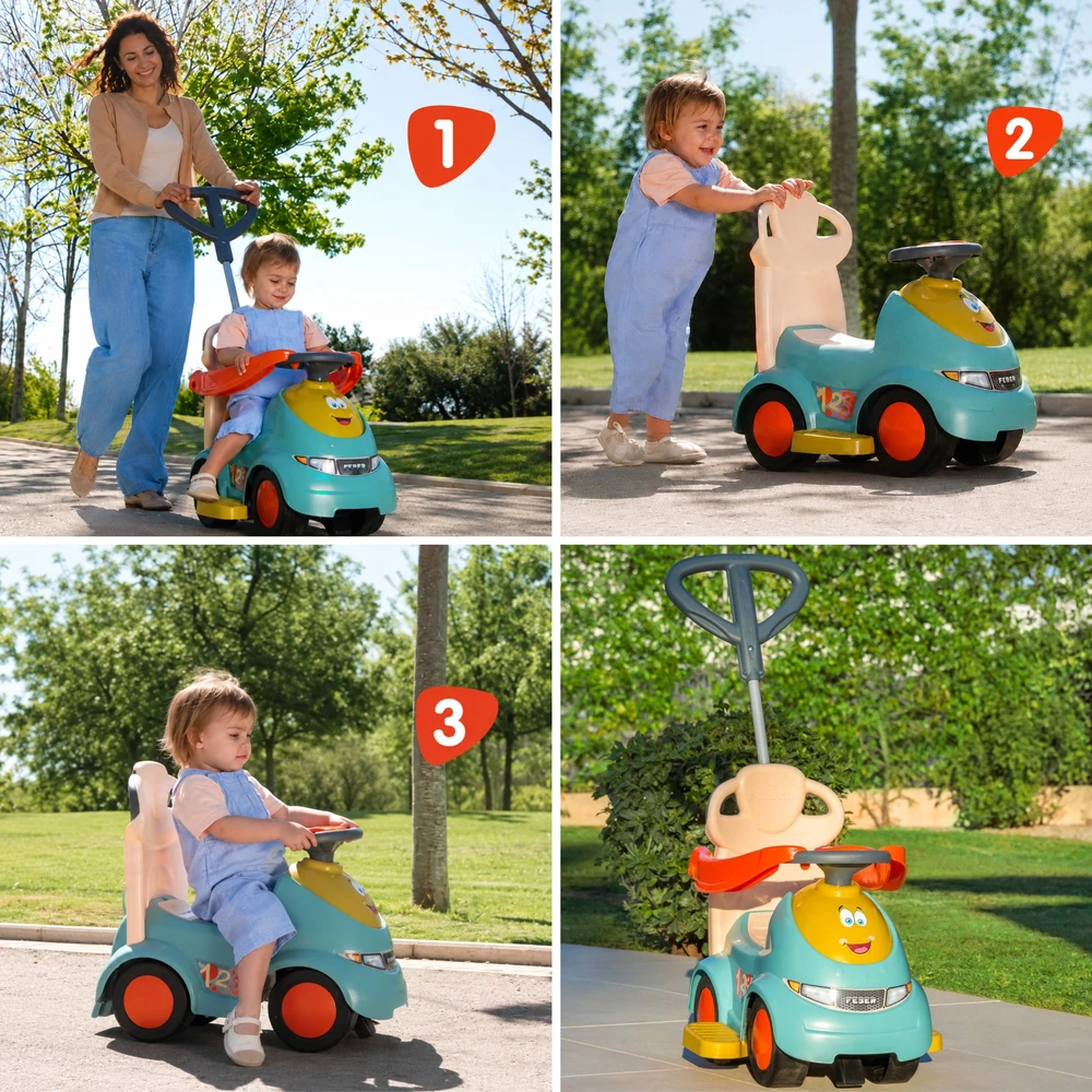 FEBER Vaikiškas žaislas 5-in-1 CASUAL PUSH N’GO