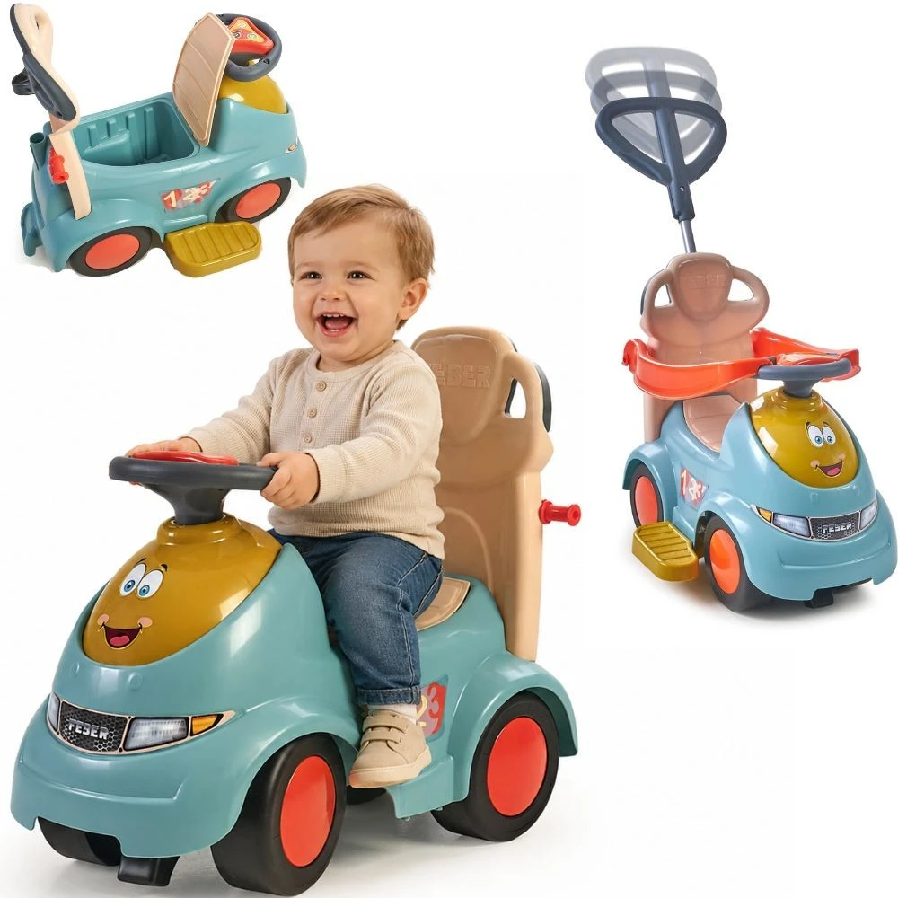 FEBER Vaikiškas žaislas 5-in-1 CASUAL PUSH N’GO