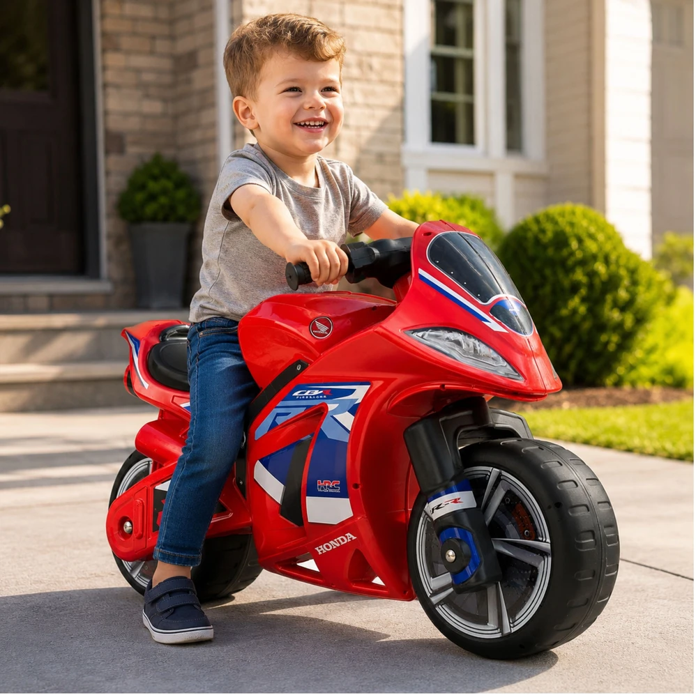 INJUSA Motorinis žaislas Honda CBR Fireblade su plačiomis ratukais