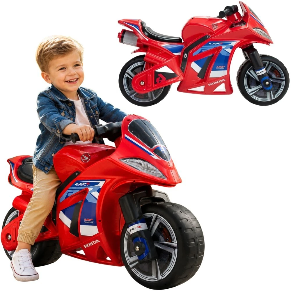 INJUSA Motorinis žaislas Honda CBR Fireblade su plačiomis ratukais