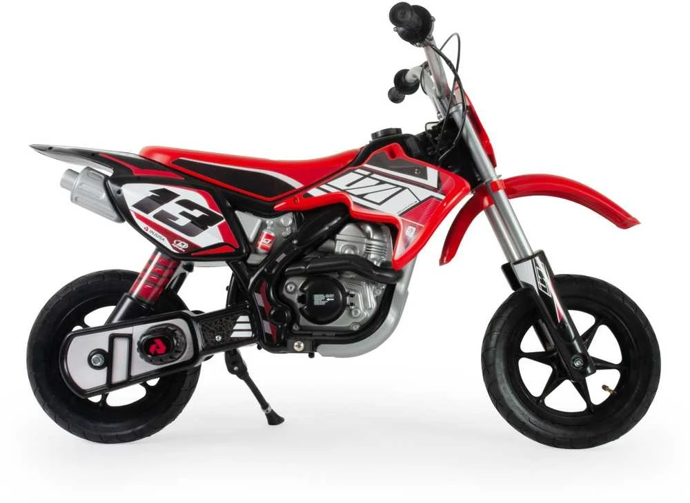 Injusa Vaikiškas elektrinis motociklas Motor Cross Raudona 24V