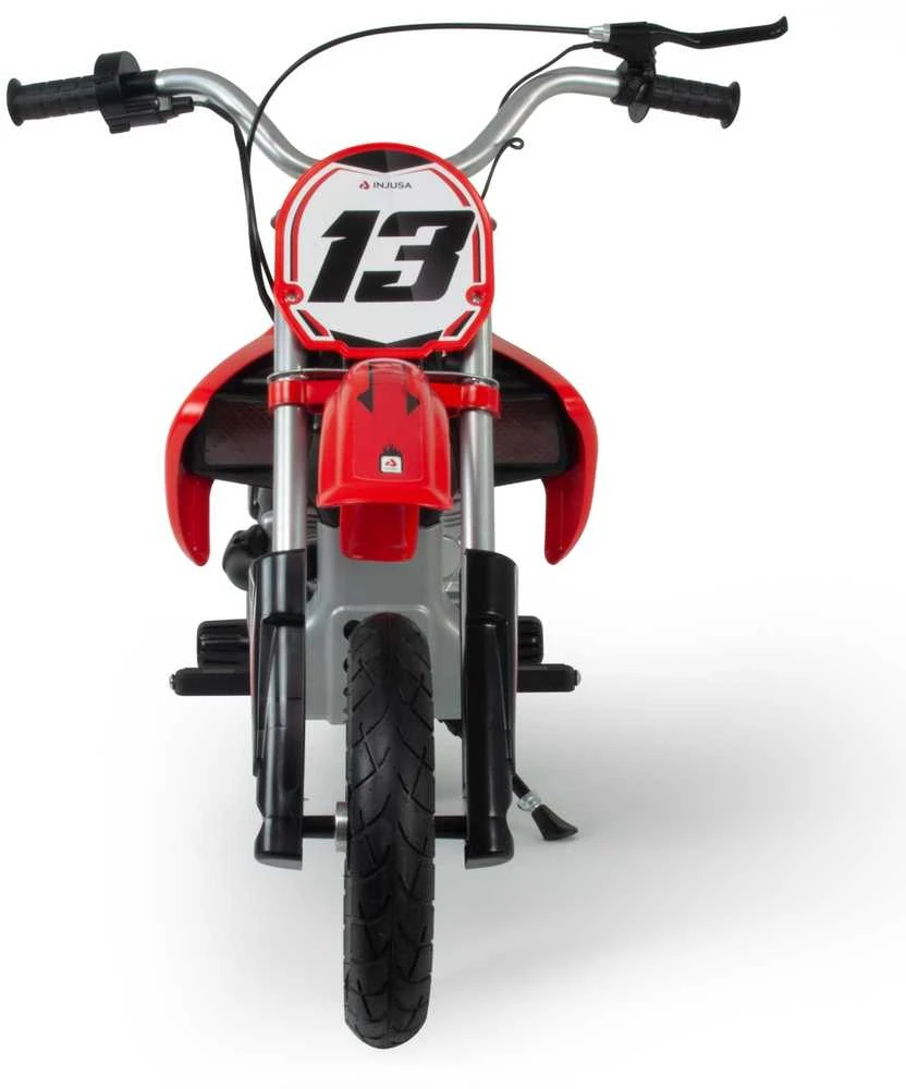 Injusa Vaikiškas elektrinis motociklas Motor Cross Raudona 24V