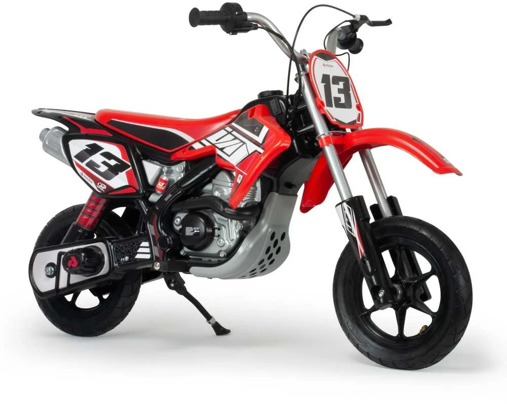 Injusa Vaikiškas elektrinis motociklas Motor Cross Raudona 24V