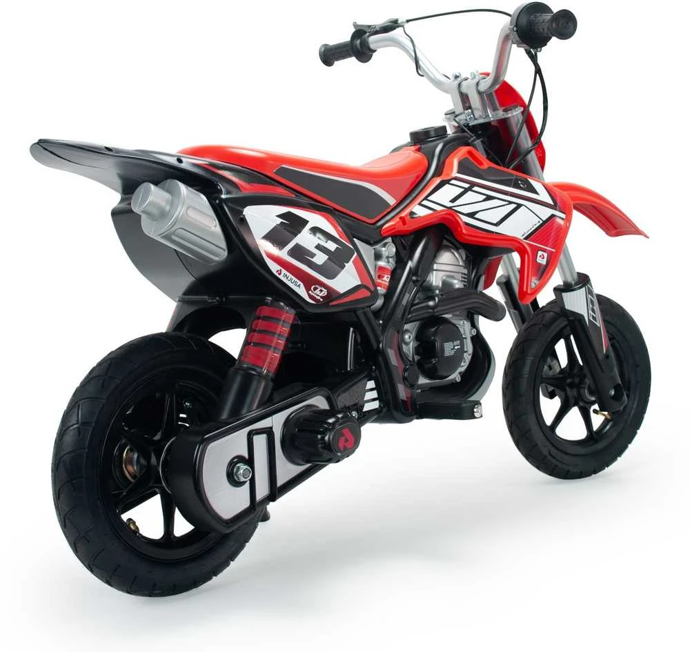 Injusa Vaikiškas elektrinis motociklas Motor Cross Raudona 24V