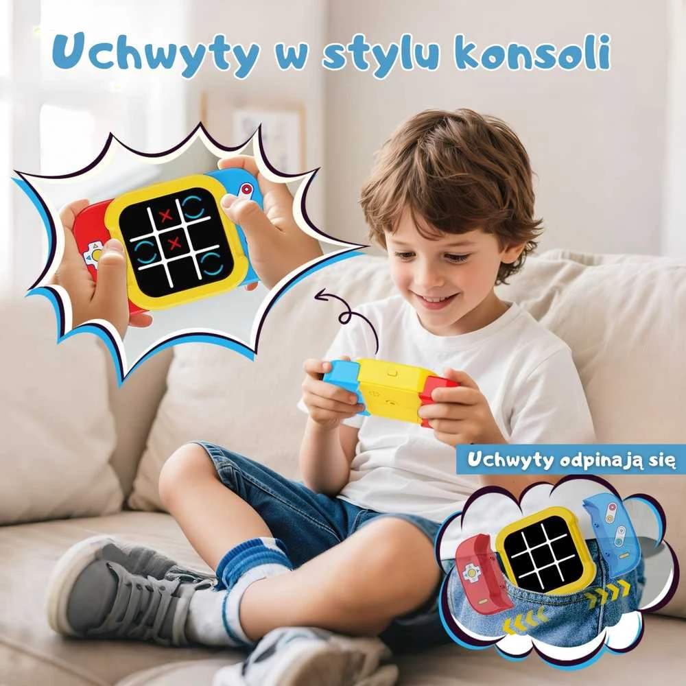 Inna Marka Vaikiškas elektroninis loginis žaidimas WOOPIE su interaktyvia LCD lentele