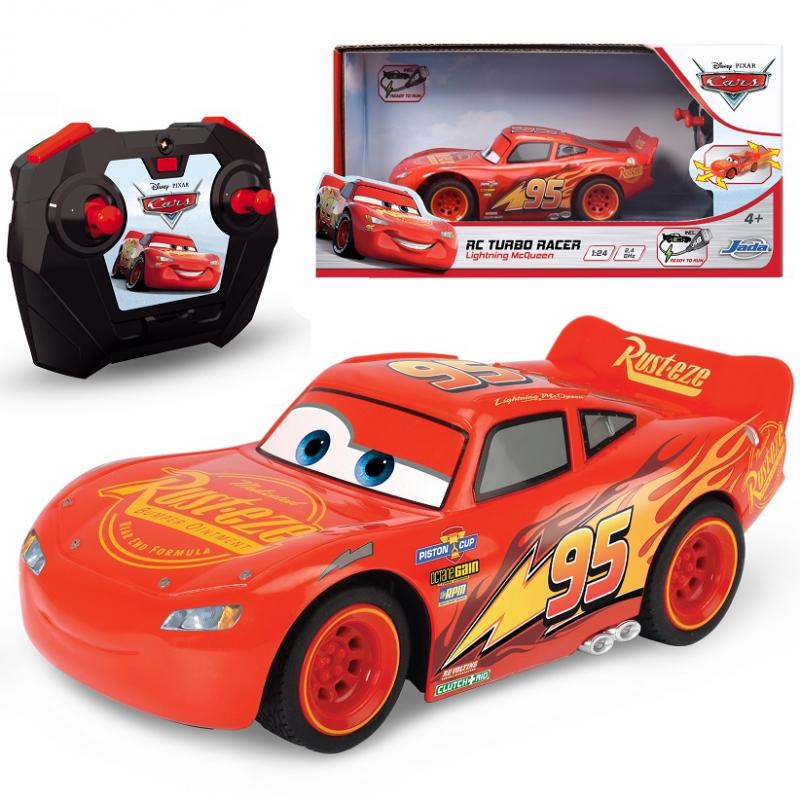 Dickie „Disney Disney Cars Zigzag McQueen Cars Turbo RC nuotolinio valdymo pultas“