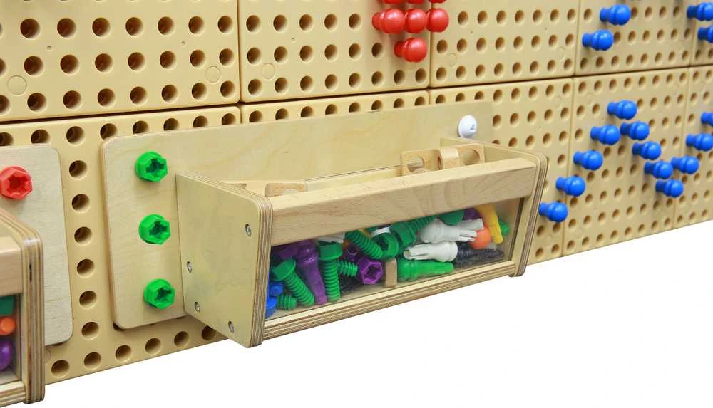Masterkidz STEM lenta Priedų laikiklis su skaidriu šonu