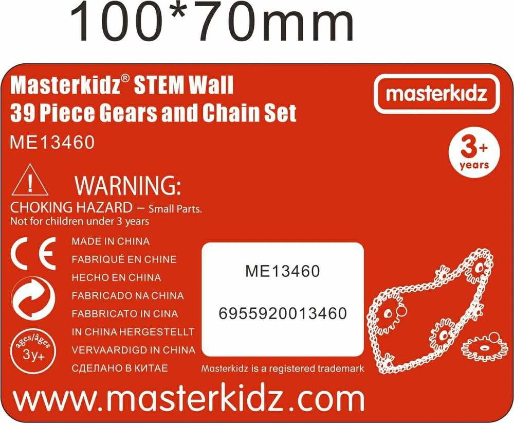 Masterkidz Mechanizmai Žaislai - Spalvotų Rato Rinkinio Komplektas