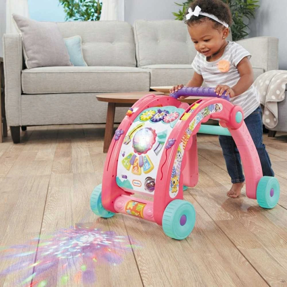 Little Tikes Vaikštynė „Trys viename“, rožinis
