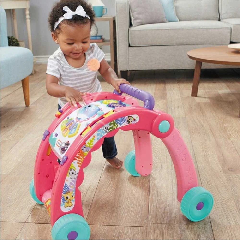 Little Tikes Vaikštynė „Trys viename“, rožinis