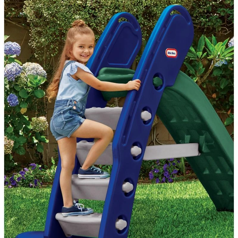 Little Tikes Mažos tikes wielka mėlynos žalios spalvos skaidrės 180 cm