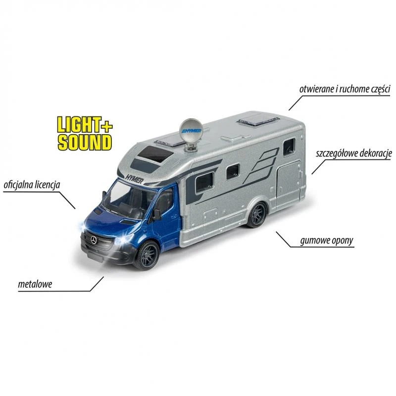 Majorette Grand Hymer B klasės kamper 19cm