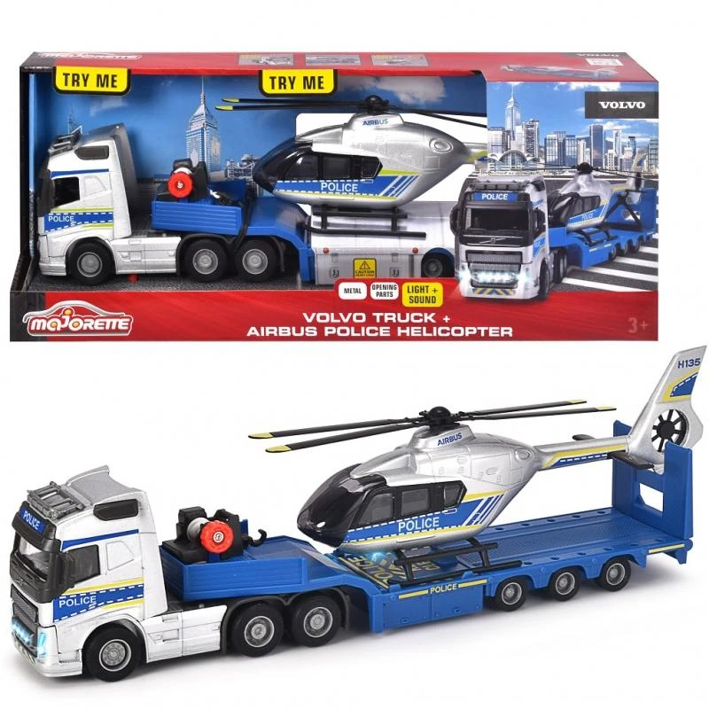 Majorette Grand Volvo policija nustatė policiją 35 cm