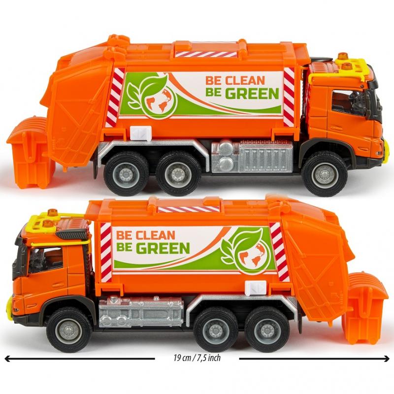 Majorette Grand Volvo Garbetry sunkvežimis 19cm