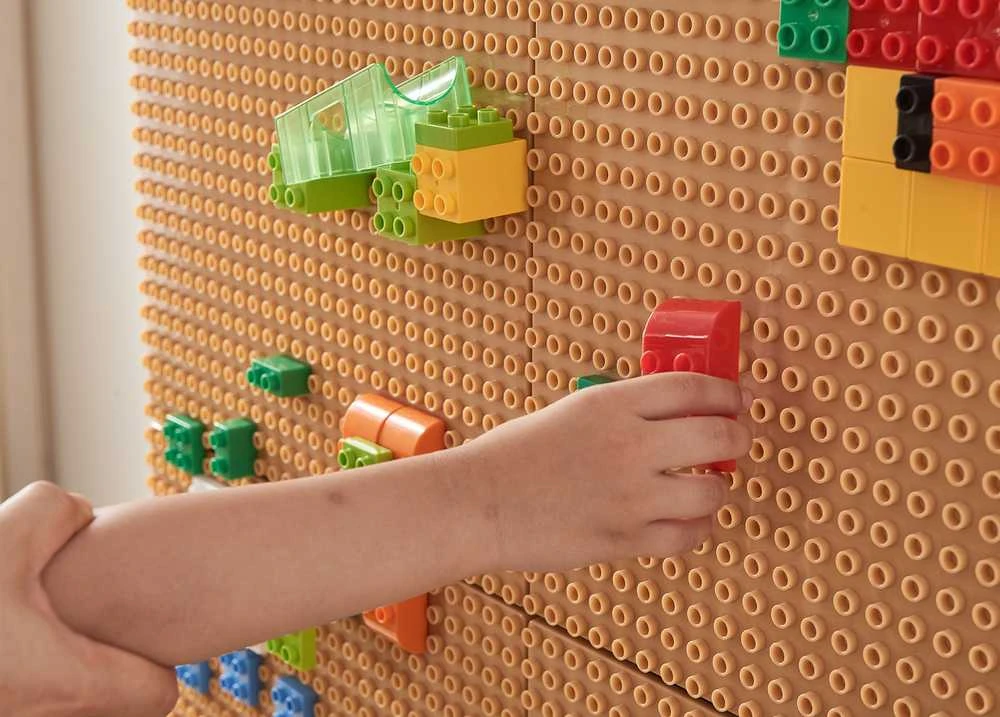 MASTERKIDZ 1 mažų blokelių statybinė plokštė