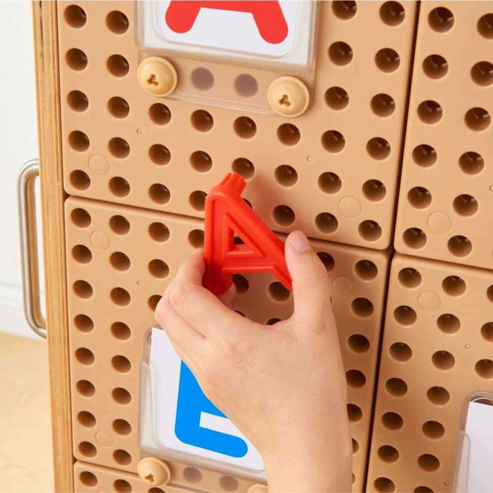 MASTERKIDZ Alfabetas Didžiųjų ir Mažųjų Raidžių Rinkinys STEM 122 el.