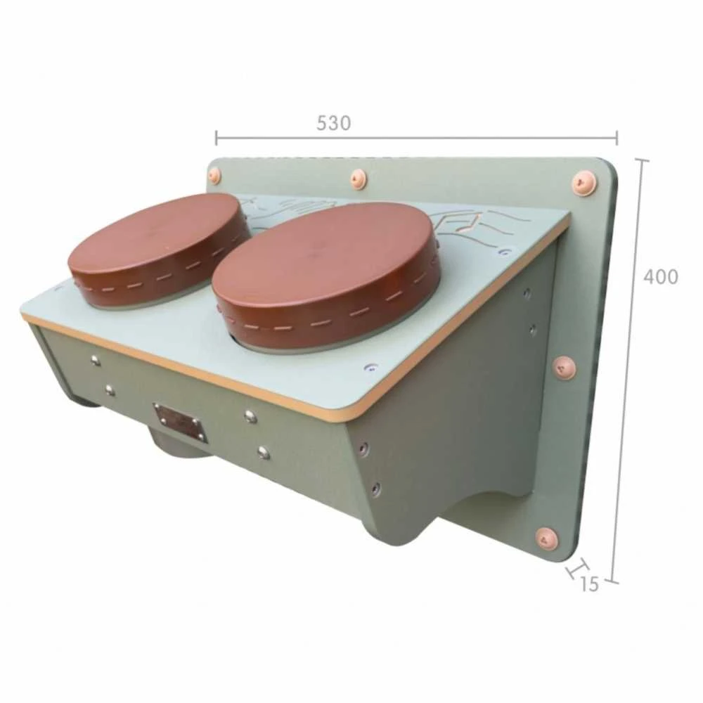 MASTERKIDZ Bongos Muzikos instrumentai Būgnai STEM Priedai